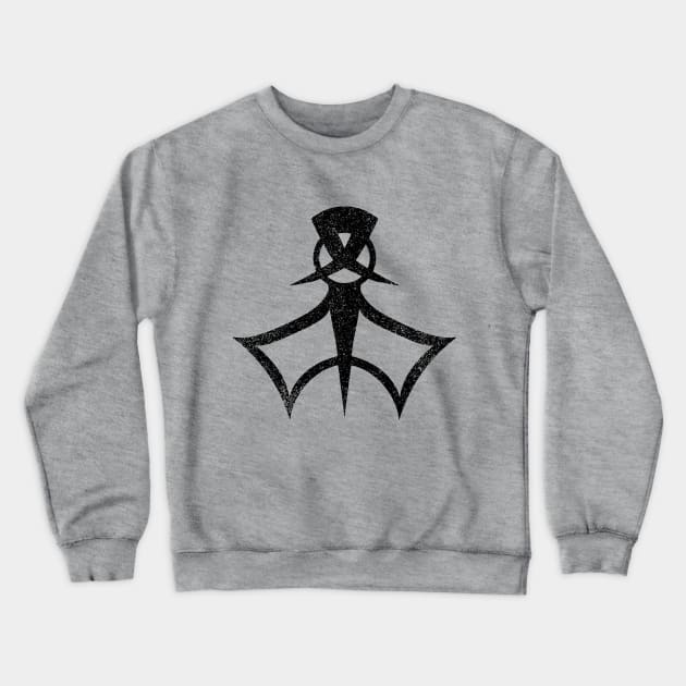 Scandal Savage Tattoo - Distressed Crewneck Sweatshirt by KeisukeZero